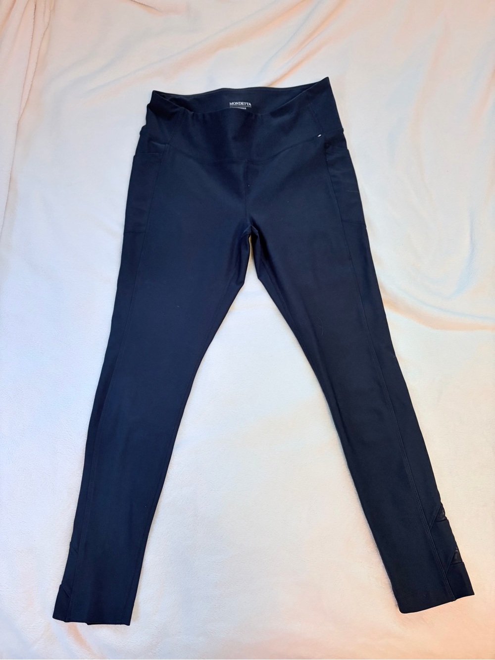 Mondetta Navy Blue Athletic Leggings